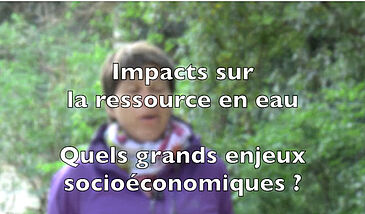 Impacts sur la ressource en eau – Quels grands enjeux socioéconomiques ?