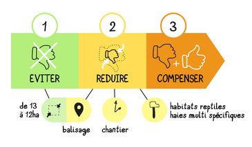 La mise en oeuvre de la séquence Eviter, Réduire et Compenser à travers un exemple