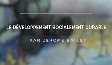 Le développement socialement durable