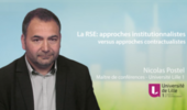 La RSE : Approches institutionnalistes vs approches contractualistes