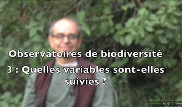 Observatoires de biodiversité, 3 – Quelles variables sont-elles suivies ?