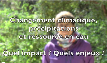 Changement climatique, précipitations et ressources en eau – Quels impacts ?