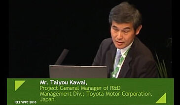 E-mobility development of Toyota