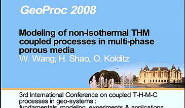 Modeling of non-isothermal THM coupled processes in multi-phase porous media