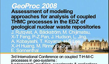 Assessment of modelling approaches for analysis of coupled THMC processes in the EDZ of geological nuclear waste repositories