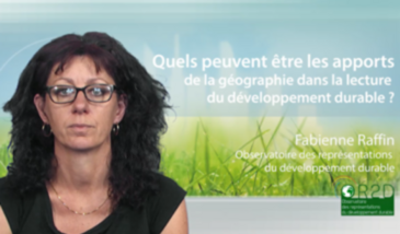 Quels peuvent être les apports de la géographie dans la lecture du développement durable ?