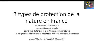 Introduction à l'écologie (3) Trois types de protection de la nature en France