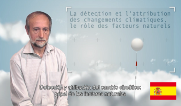 Detección y atribución del cambio climático : papel de los factores naturales