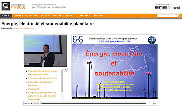 Energie, électricité et soutenabilité planétaire