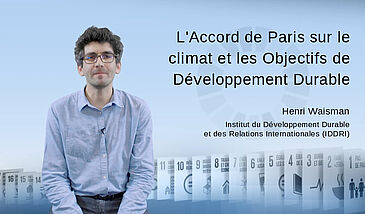 L'Accord de Paris sur le climat et les Objectifs de Développement Durable