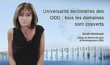 Universalité sectorielle des ODD : tous les domaines sont couverts