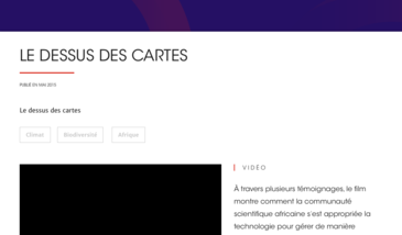 Le dessus des cartes
